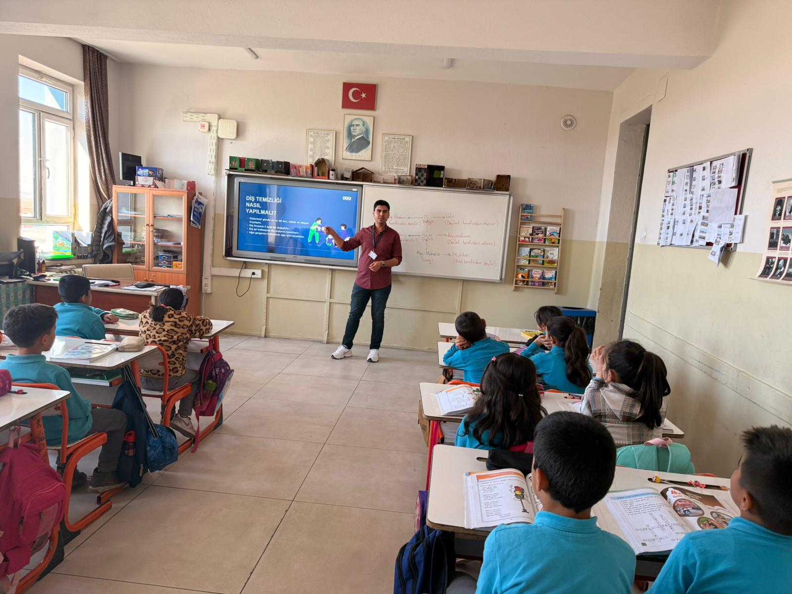 ÖĞRENCİLERE AĞIZ VE DİŞ SAĞLIĞI EĞİTİMİ VERİLDİ