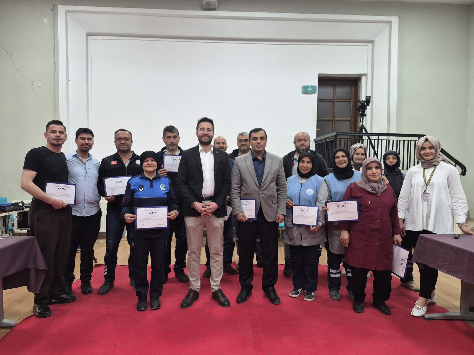Çumra İlçe Sağlık Müdürlüğü 'Sağlıklı Hayat İçin SAHA'daydı