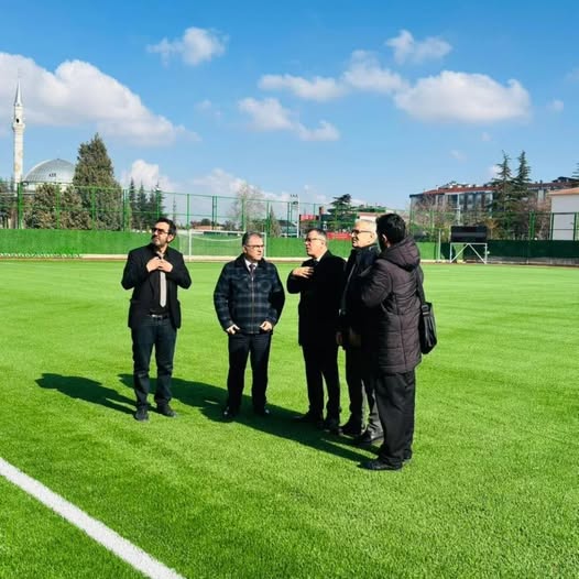 ÇİNTİMAR, STADYUMDA İNCELEMELERDE BULUNDU