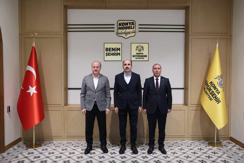 BAŞKAN AYDIN, KONYA’DA TEMASLARDA BULUNDU