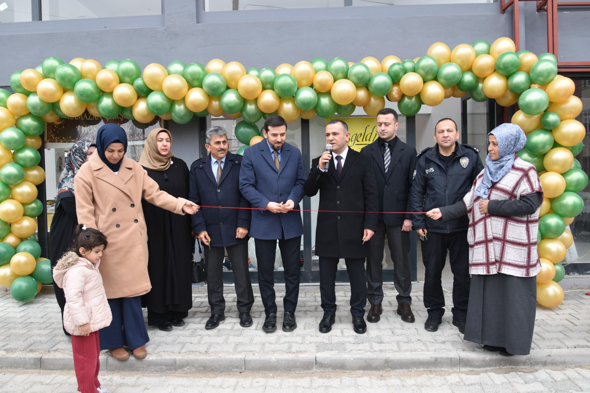 RAMAZAN ÇARŞISI  DUALARLA AÇILDI 