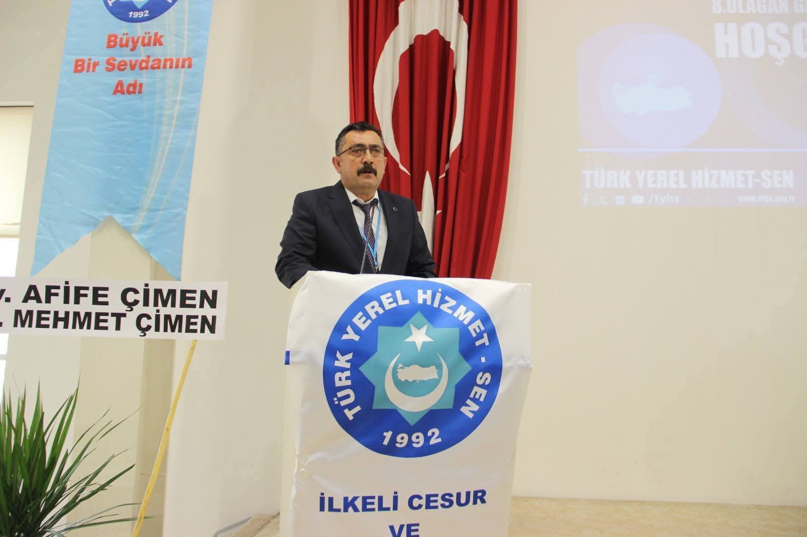 TÜRK YEREL HİZMET-SEN’DE ALEMDAR GÜVEN TAZELEDİ!