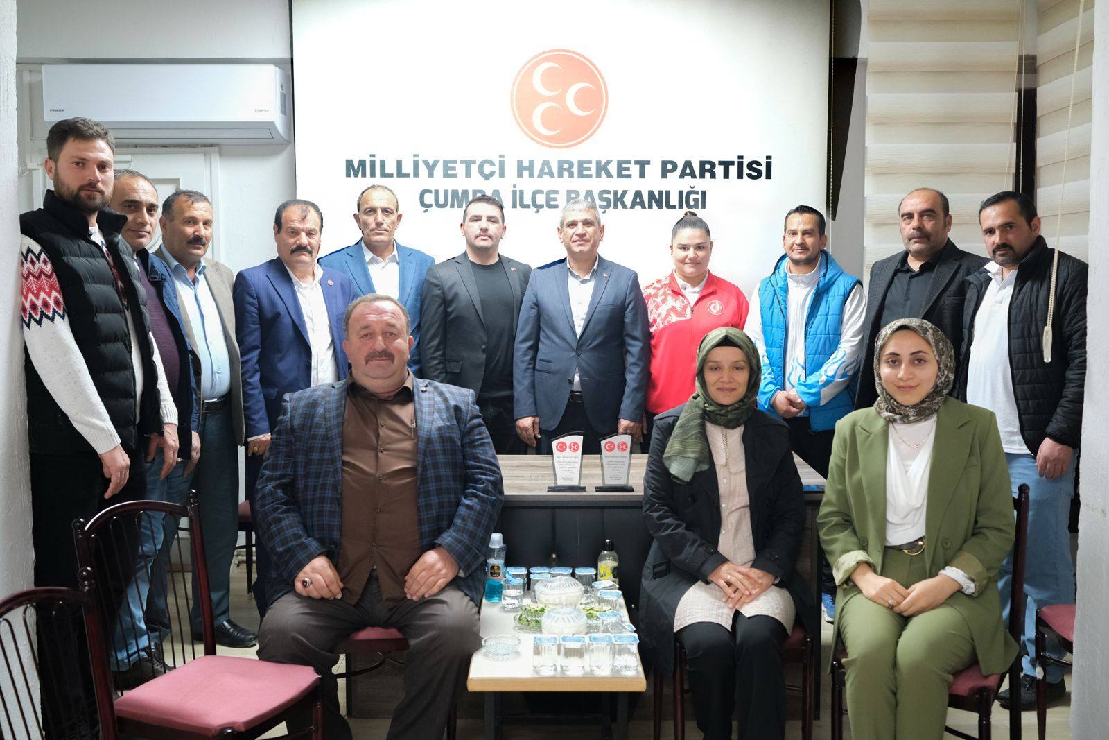 MHP ÇUMRA, SUDE NAZ’I AĞIRLADI