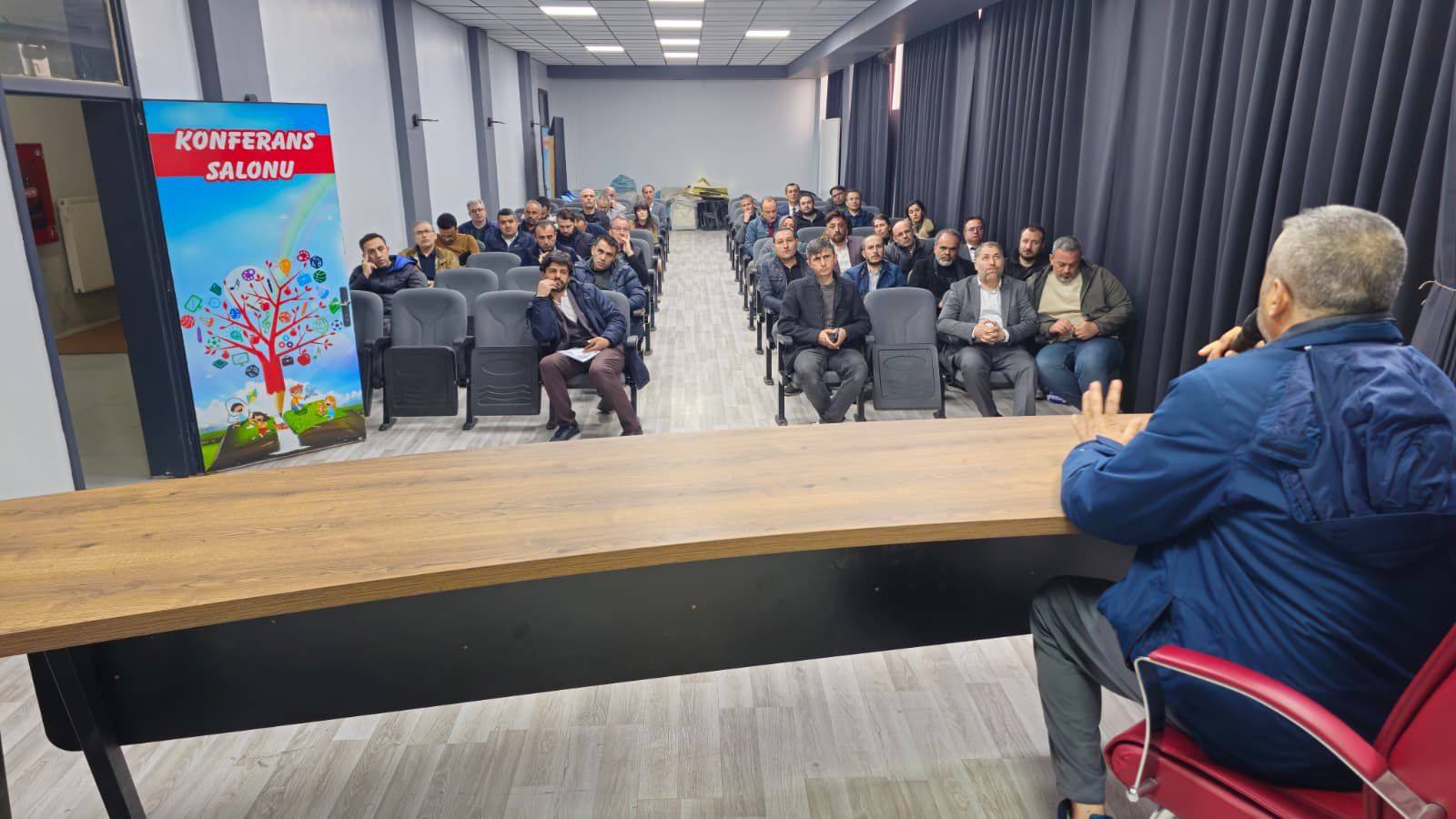 BİLGİLENDİRME TOPLANTISI YAPILDI